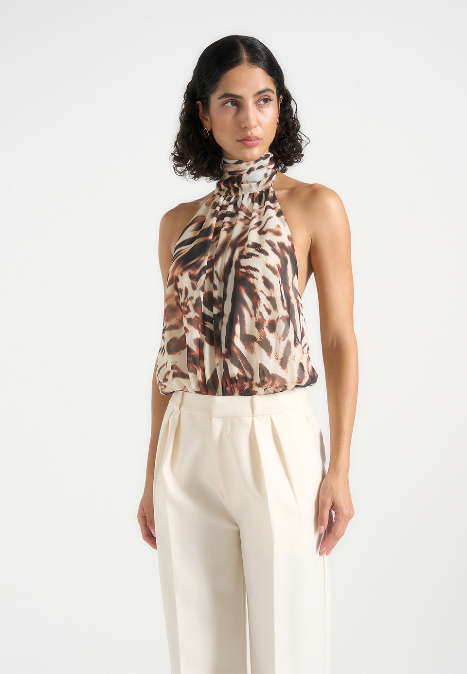 phoebe-animal-blouson-tie-neck-open-back-bodysuit-multi