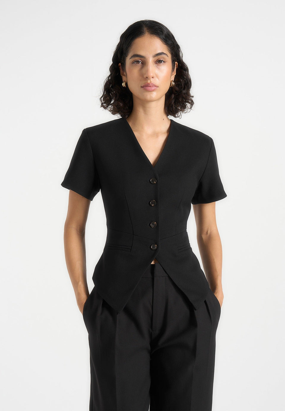 linda-contour-peplum-blazer-black