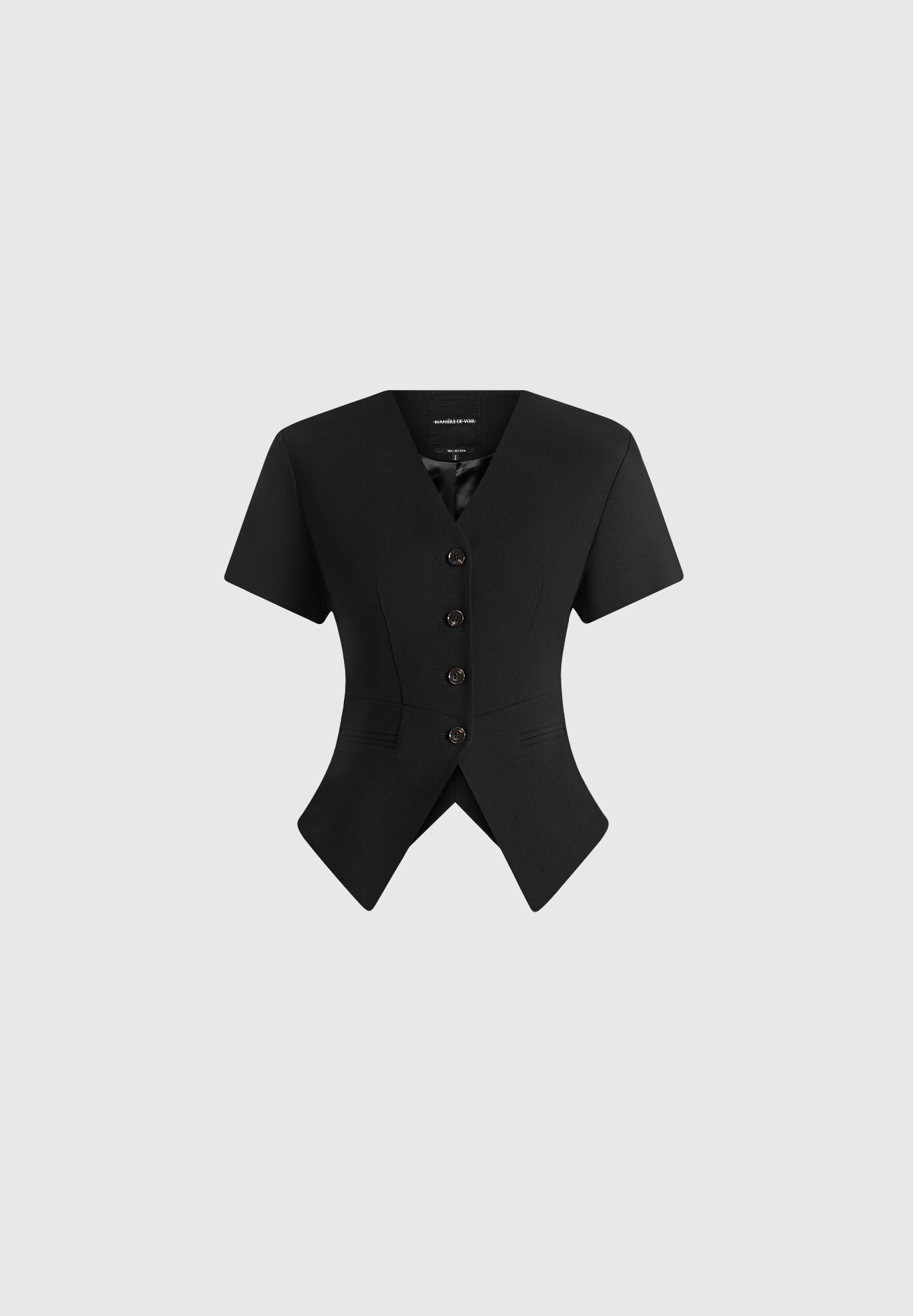 linda-contour-peplum-blazer-black