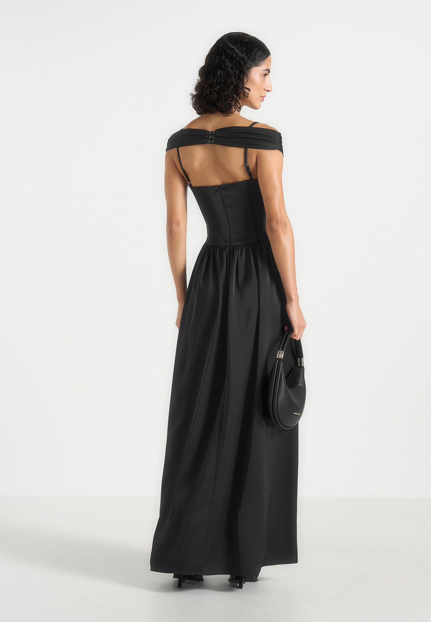 sia-off-shoulder-pleated-maxi-dress-black