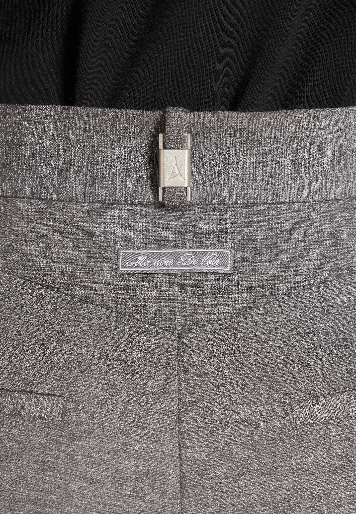textured-tailored-pleated-cargo-trousers-grey
