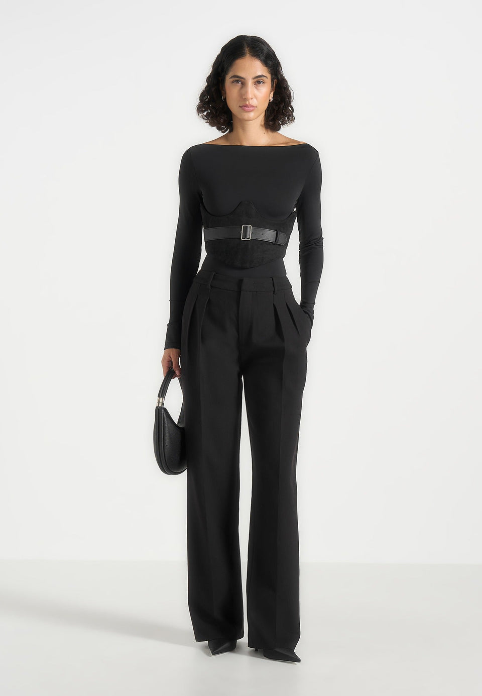 suede-leather-corset-belt-black