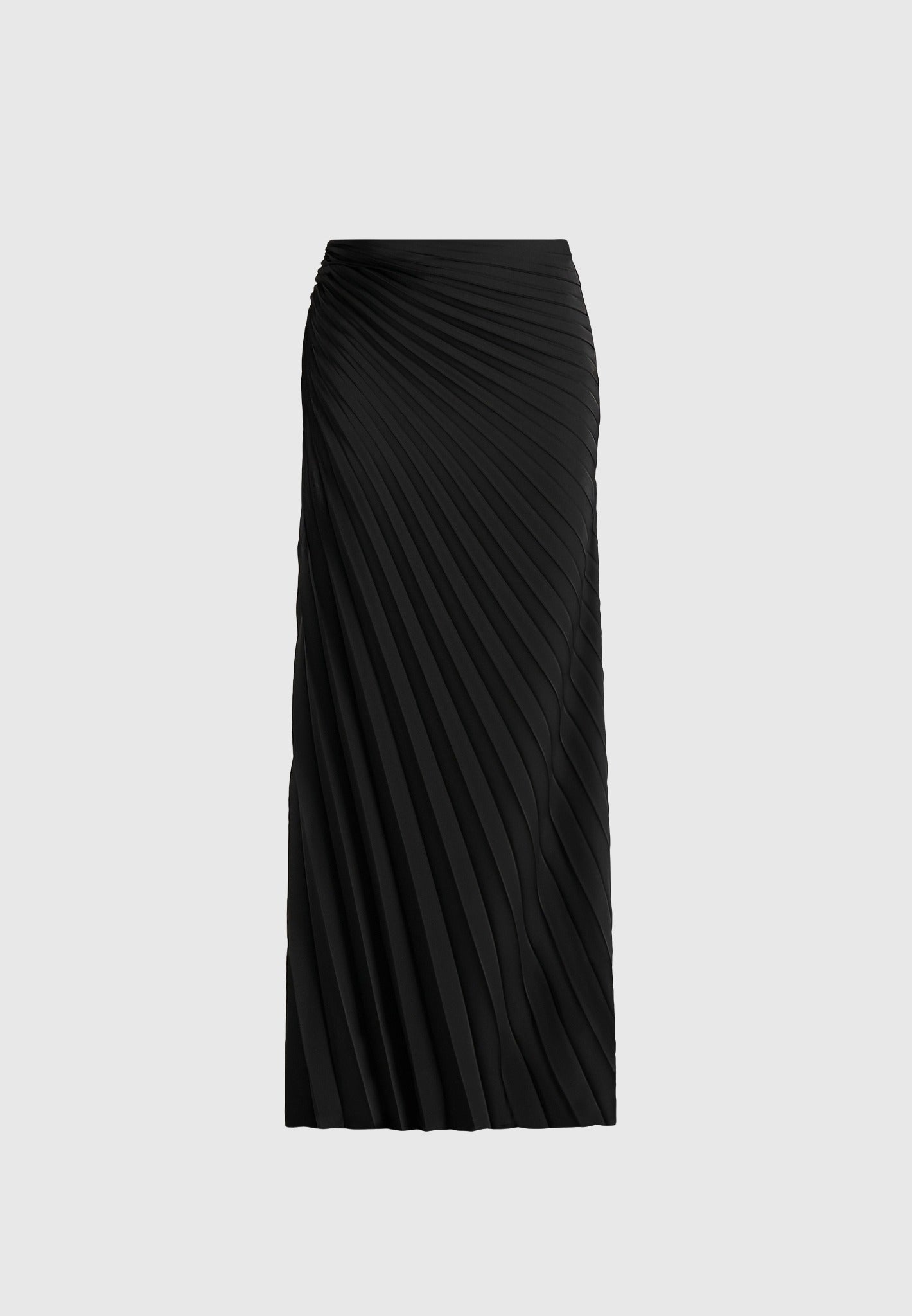 fiona-satin-fan-pleat-maxi-skirt-black