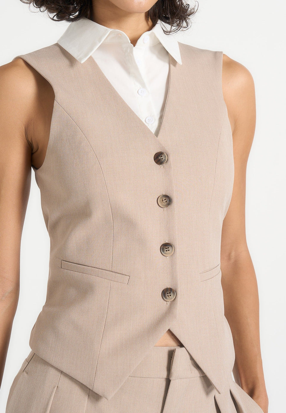 irene-collar-detail-cinched-waistcoat-beige-white