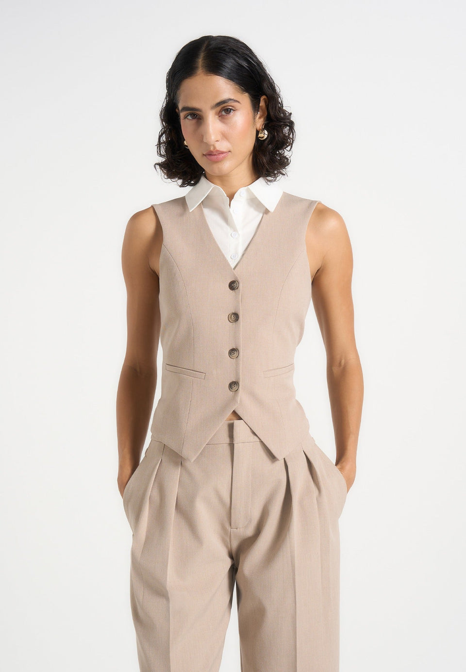 irene-collar-detail-cinched-waistcoat-beige-white
