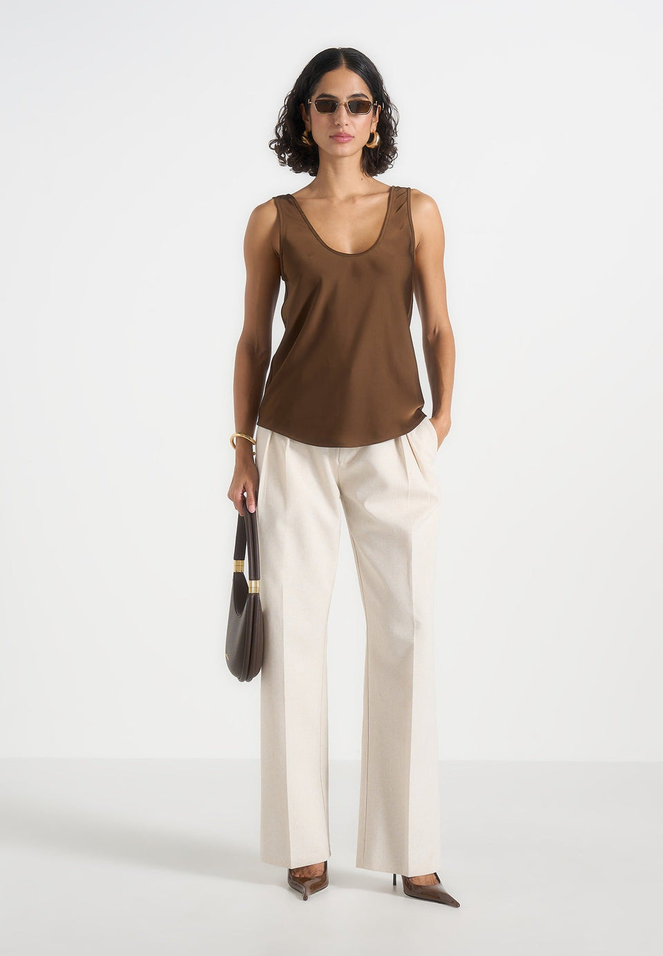 mathilda-satin-scoop-neck-open-back-vest-brown