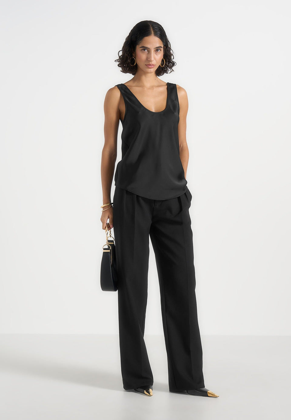 mathilda-satin-scoop-neck-open-back-vest-black
