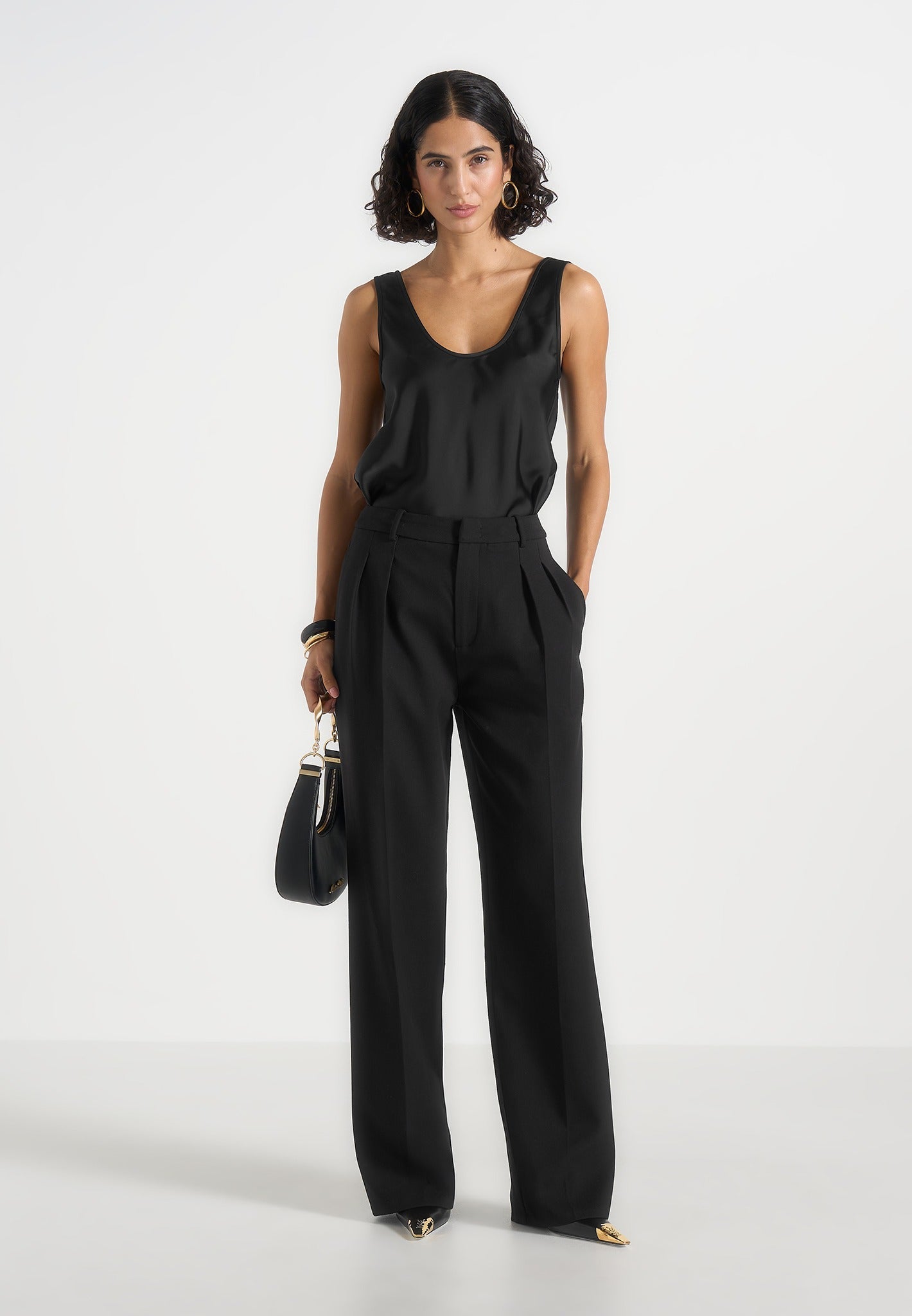 mathilda-satin-scoop-neck-open-back-vest-black