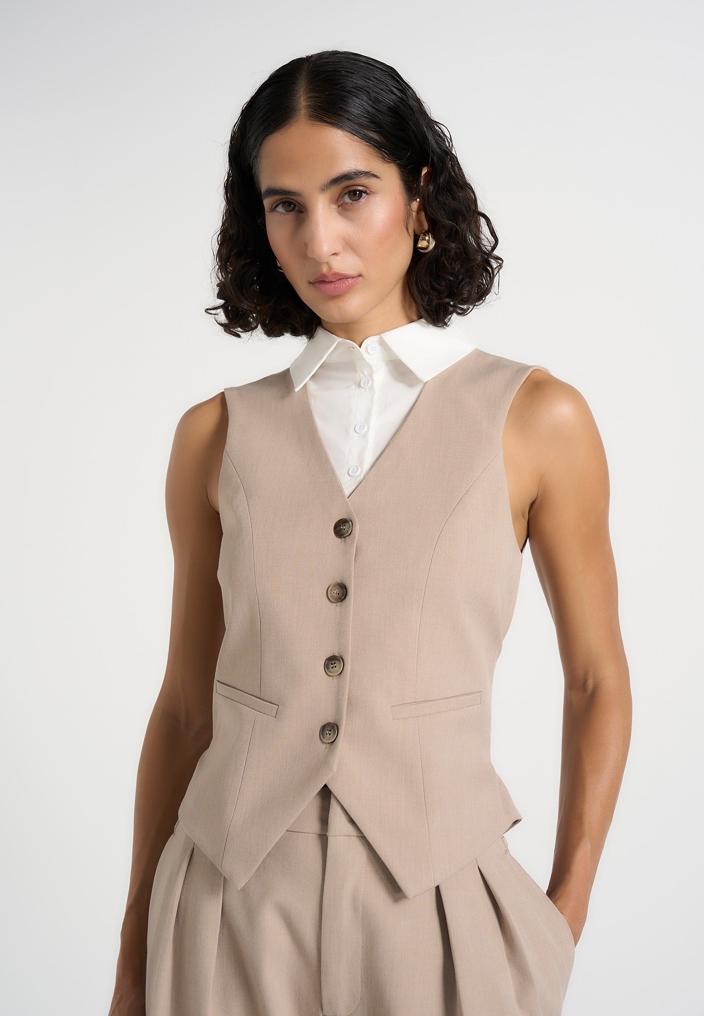 irene-collar-detail-cinched-waistcoat-beige-white