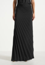 fiona-satin-fan-pleat-maxi-skirt-black
