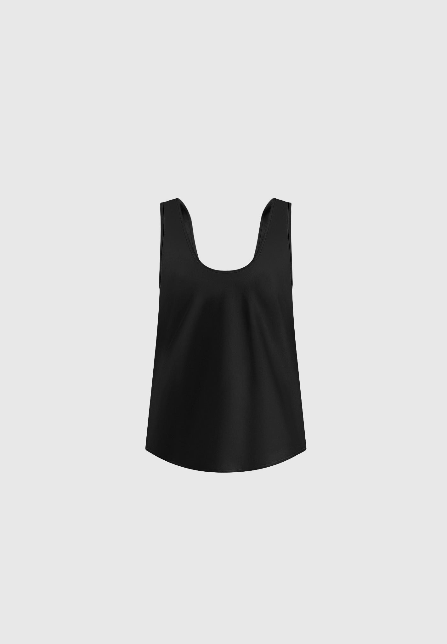 mathilda-satin-scoop-neck-open-back-vest-black