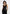 Mathilda - Satin Scoop Neck Open Back Tank Top - Black