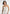 Danika - Metallic Knit Belted Midi Dress - White