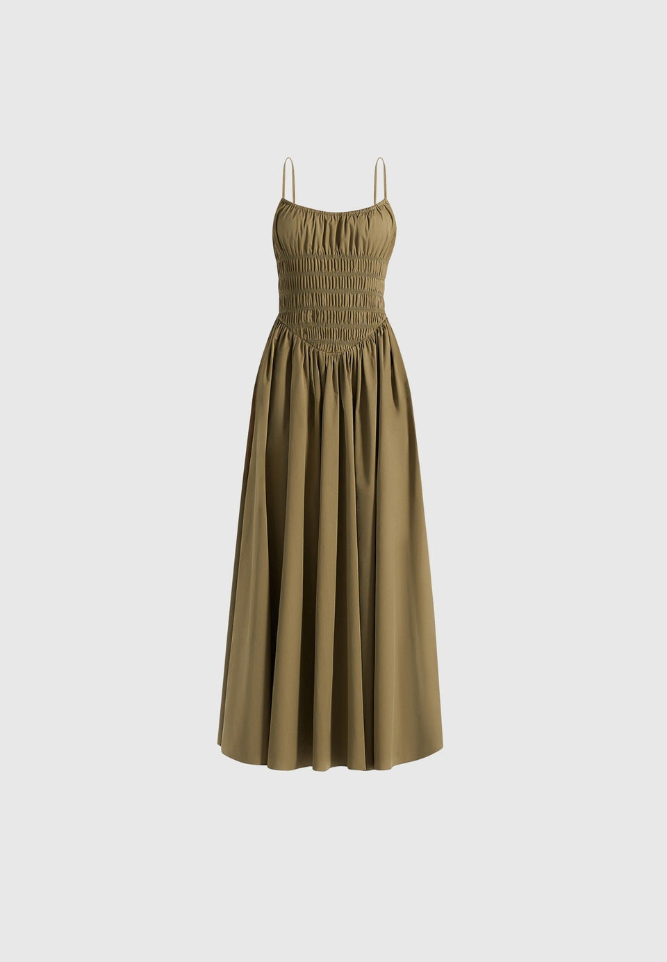 elva-smocked-waist-cotton-maxi-dress-khaki