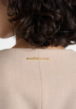 sierra-double-breasted-belted-blazer-dress-beige