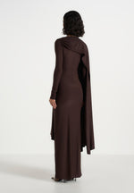 edena-asymmetric-ruched-draped-maxi-dress-brown