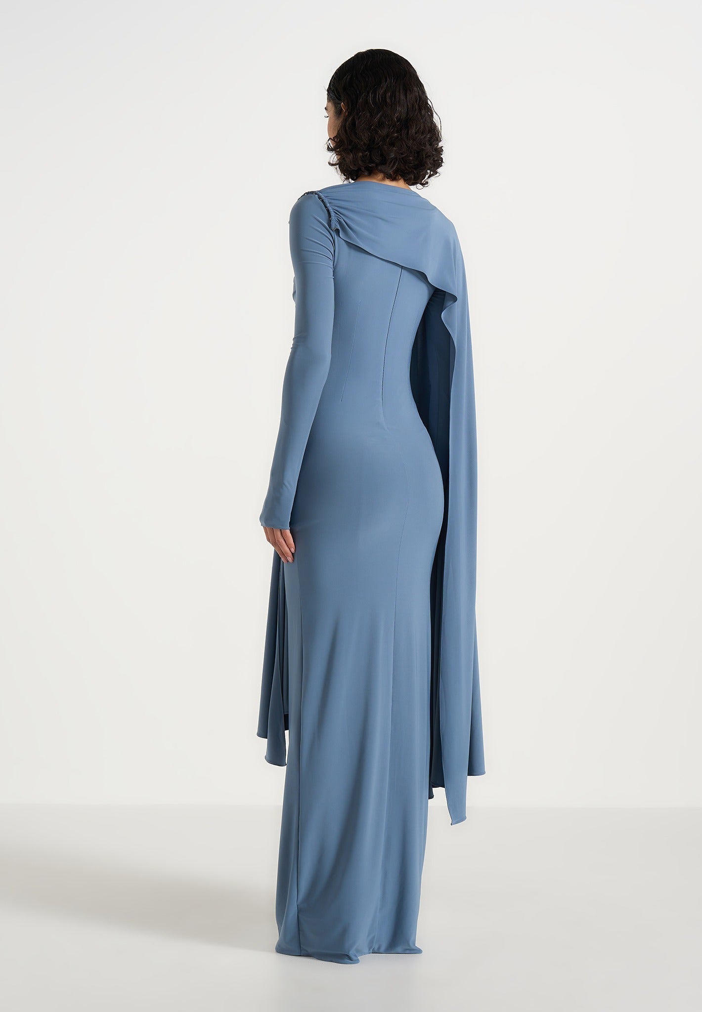 edena-asym-ruched-draped-maxi-dress-blue