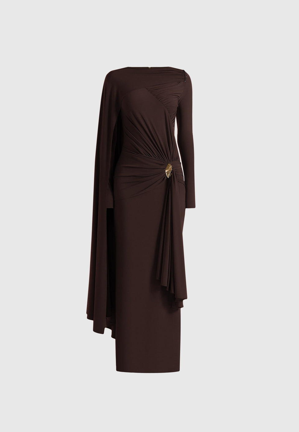 edena-asymmetric-ruched-draped-maxi-dress-brown