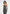 Tabitha - Tailored Pinstripe Bandeau Belted Maxi Dress - Grey