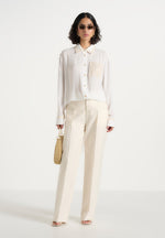 mya-crochet-detail-georgette-shirt-off-white