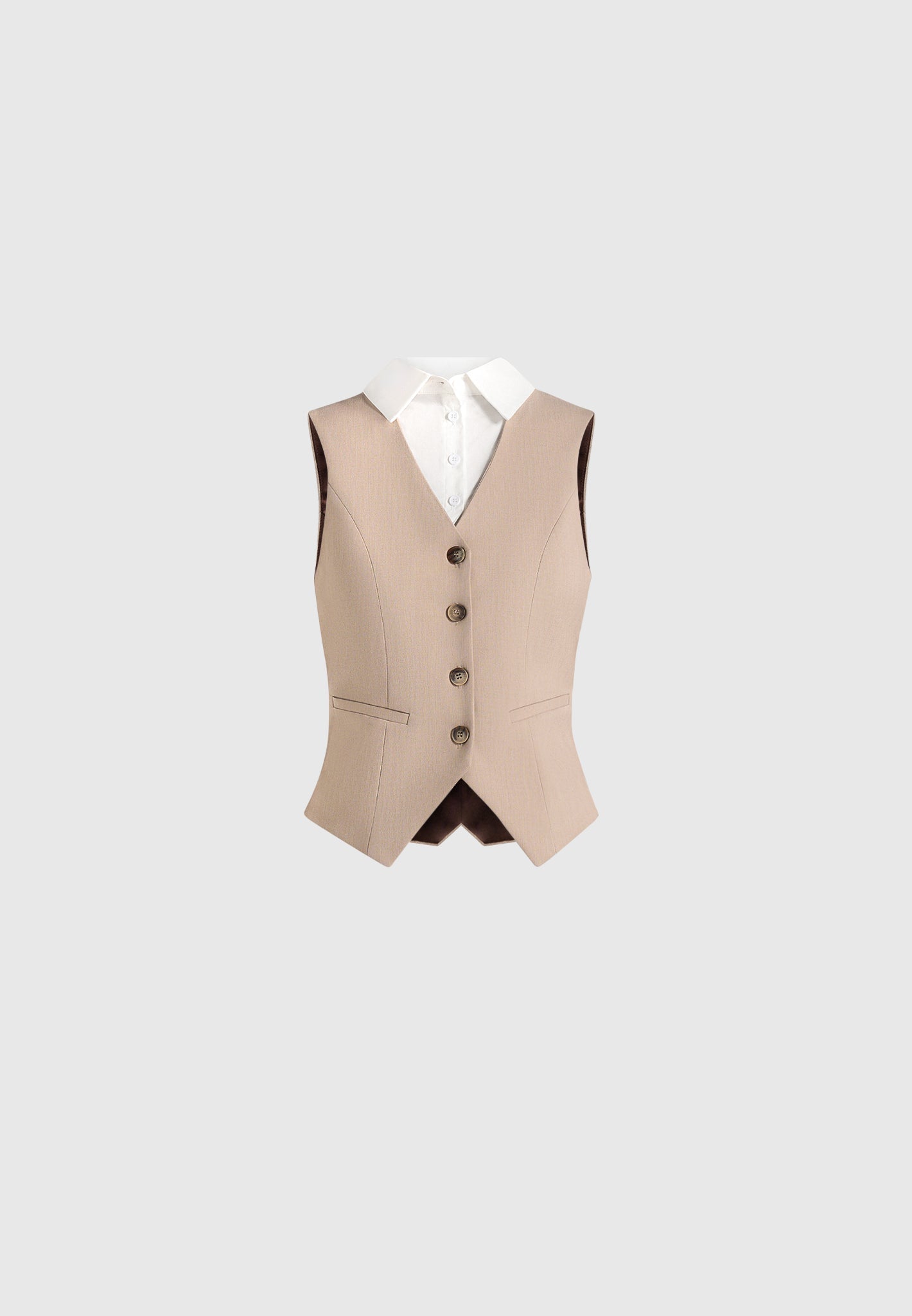 irene-collar-detail-cinched-waistcoat-beige-white