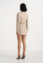 sierra-double-breasted-belted-blazer-dress-beige