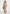 Marie - Twist Sleeve Tailored Blazer with Belt - Beige