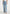 Calista - Line Art Denim Jeans - Mid Blue