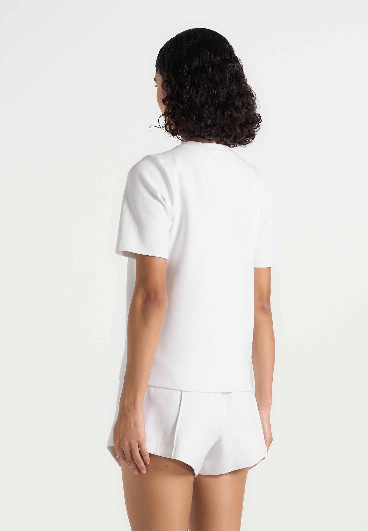 TS002 - Short Sleeve Cotton T-Shirt - White