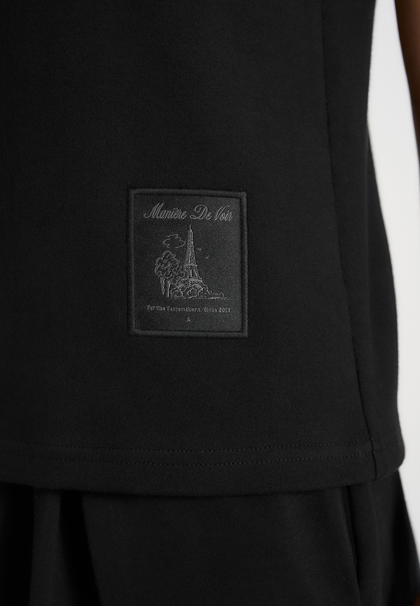 TS002 - Short Sleeve Cotton T-Shirt - Black