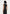 Irene - Collar Detail Cinched Suit Vest - Black/White