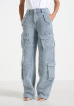 anne-denim-high-waisted-boucle-cargo-pants-mid-blue-1