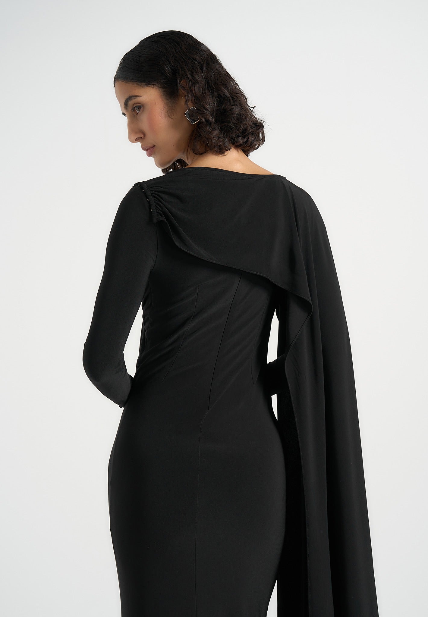 edena-asym-ruched-draped-maxi-dress-black