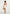 Jasmine - Halterneck Pleated Mini Dress - Cream