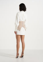 keira-corset-overlay-shirt-mini-dress-white-taupe