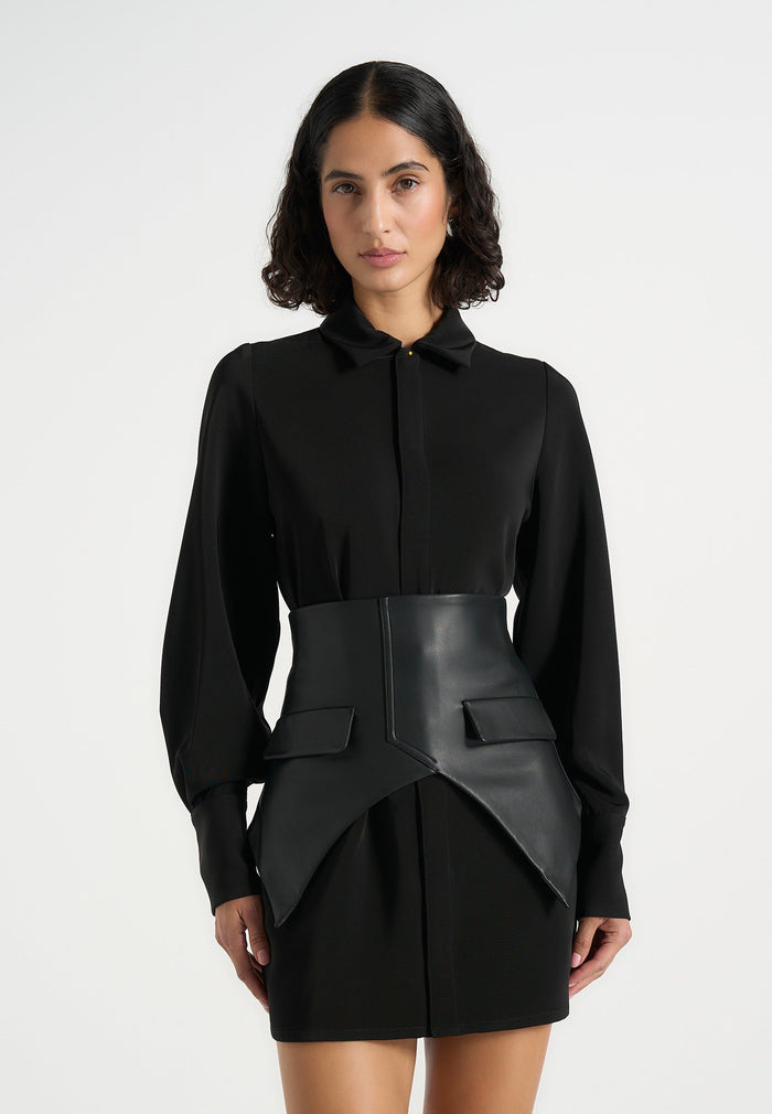 keira-corset-overlay-shirt-mini-dress-black