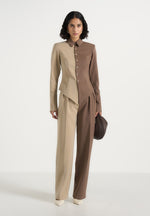 sonia-two-tone-tailored-shirt-taupe-brown