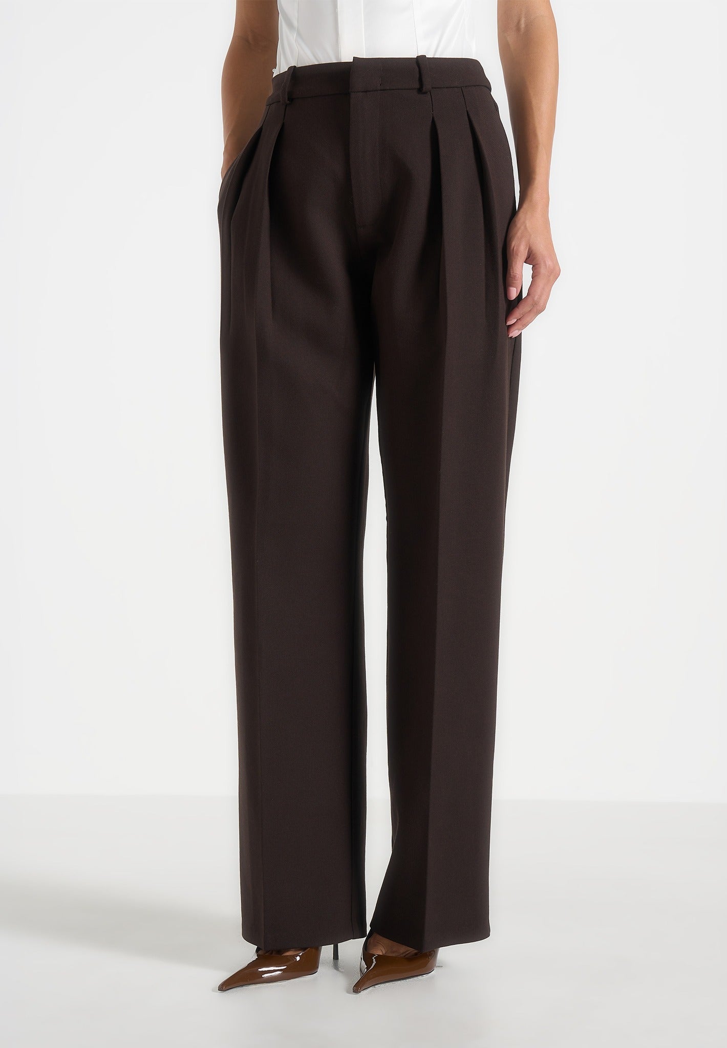 julie-tailored-twin-pleat-trousers-dark-brown 
