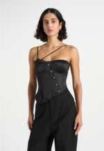 aurelia-asymmetric-satin-corset-top-black
