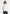 Hope - Pleated Tuxedo Cotton Shirt with Cinch Back – White