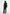 Elena - Oversized Open Back Tailored Blaze– Black