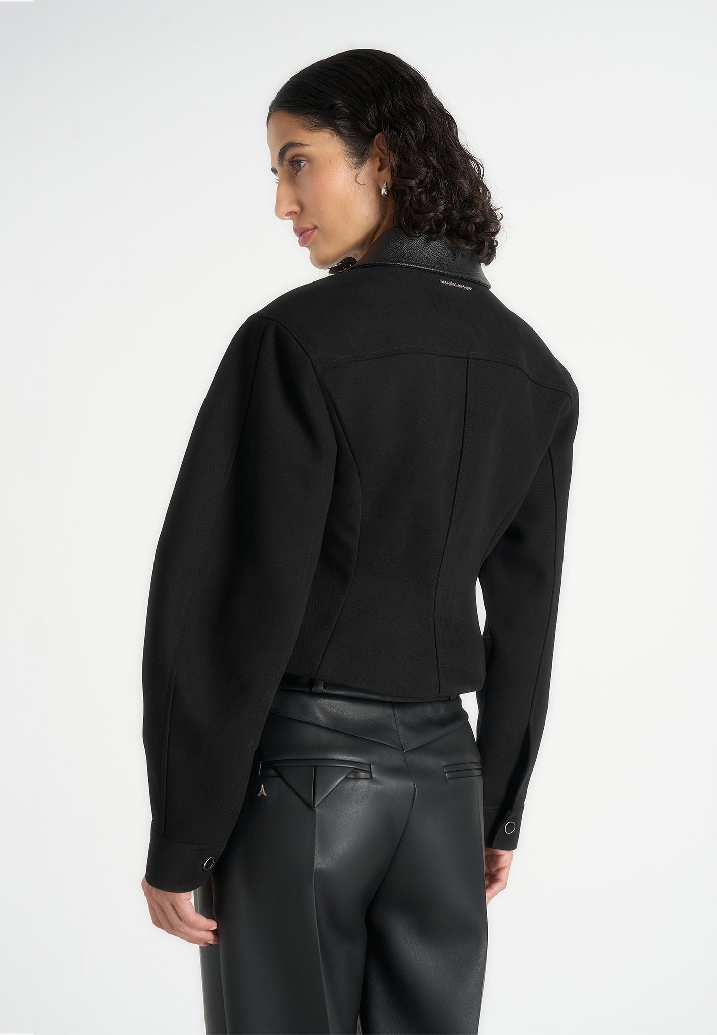 Sky - Hourglass Gabardine Jacket - Black