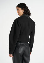 Sky - Hourglass Gabardine Jacket - Black