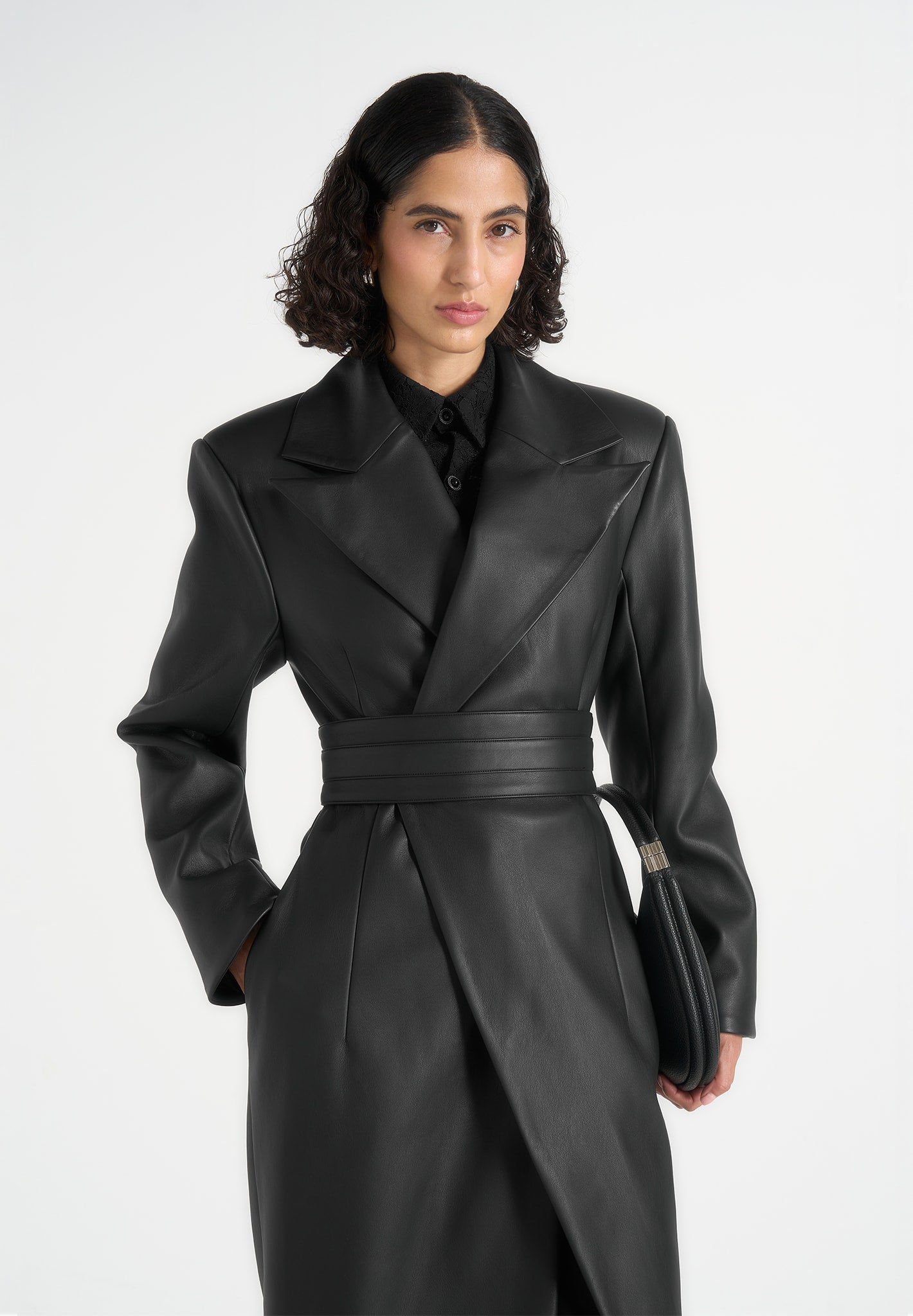 esma-leather-asymmetric-coat-with-cinch-belt-black