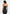 Cora - Satin Pintuck Bandeau Corset Top - Black