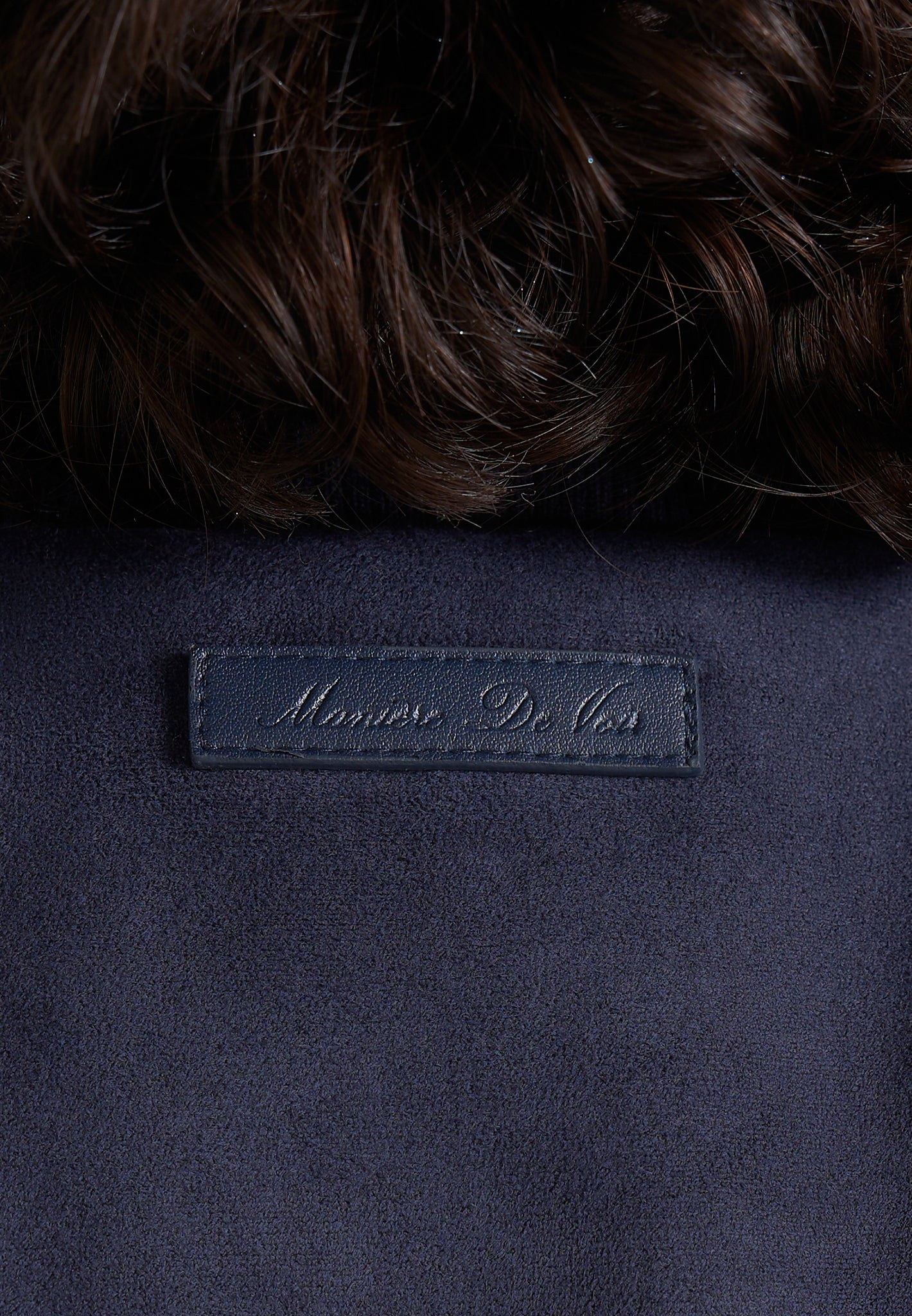 delfina-suede-layered-shoulder-cropped-bomber-jacket-navy