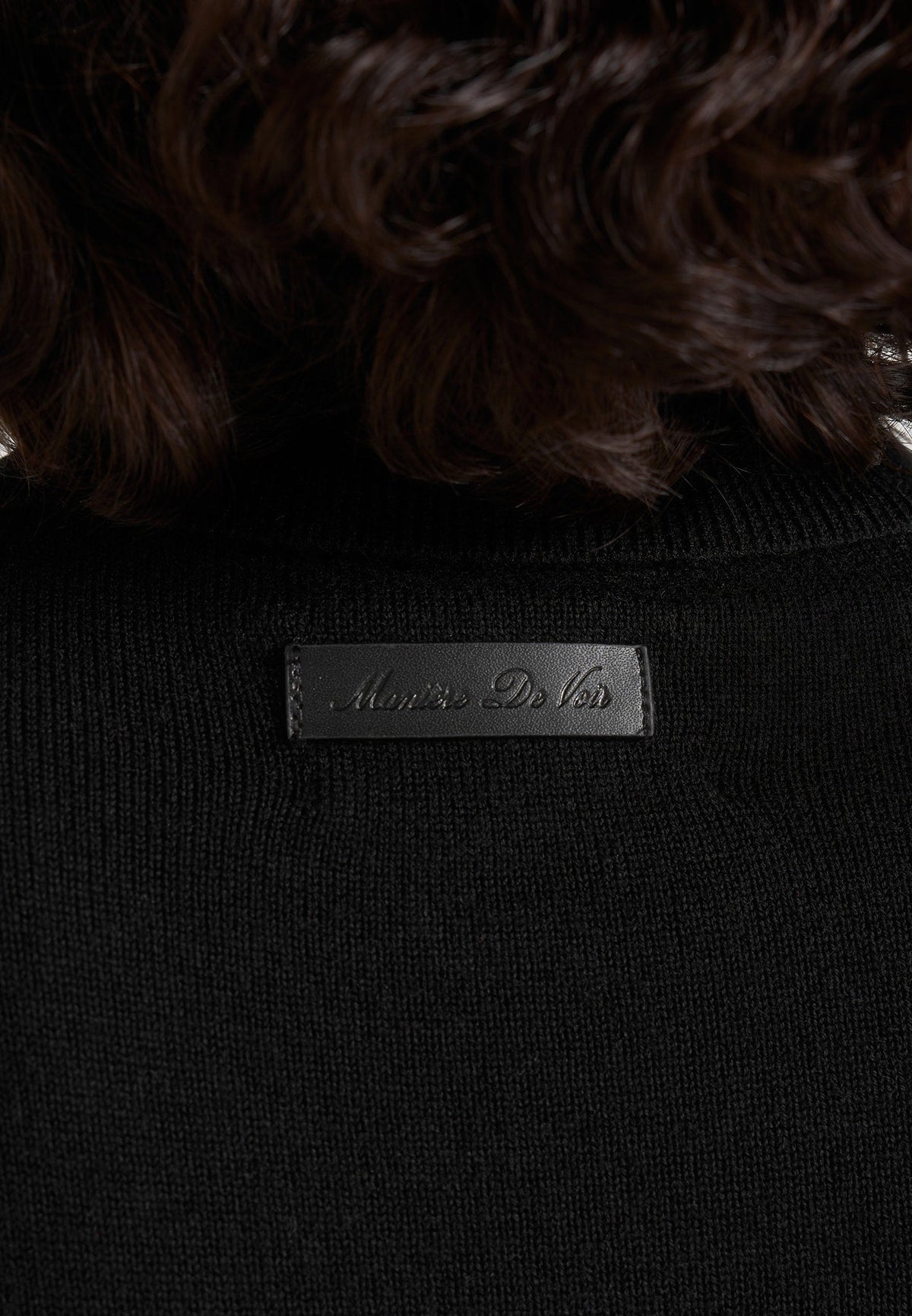 Honor - Wool-Blend Turtleneck Knit Bodysuit - Black