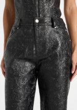 ruth-embossed-leather-mid-rise-trousers-black