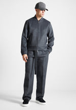 wool-blend-marl-belted-trousers-charcoal-grey