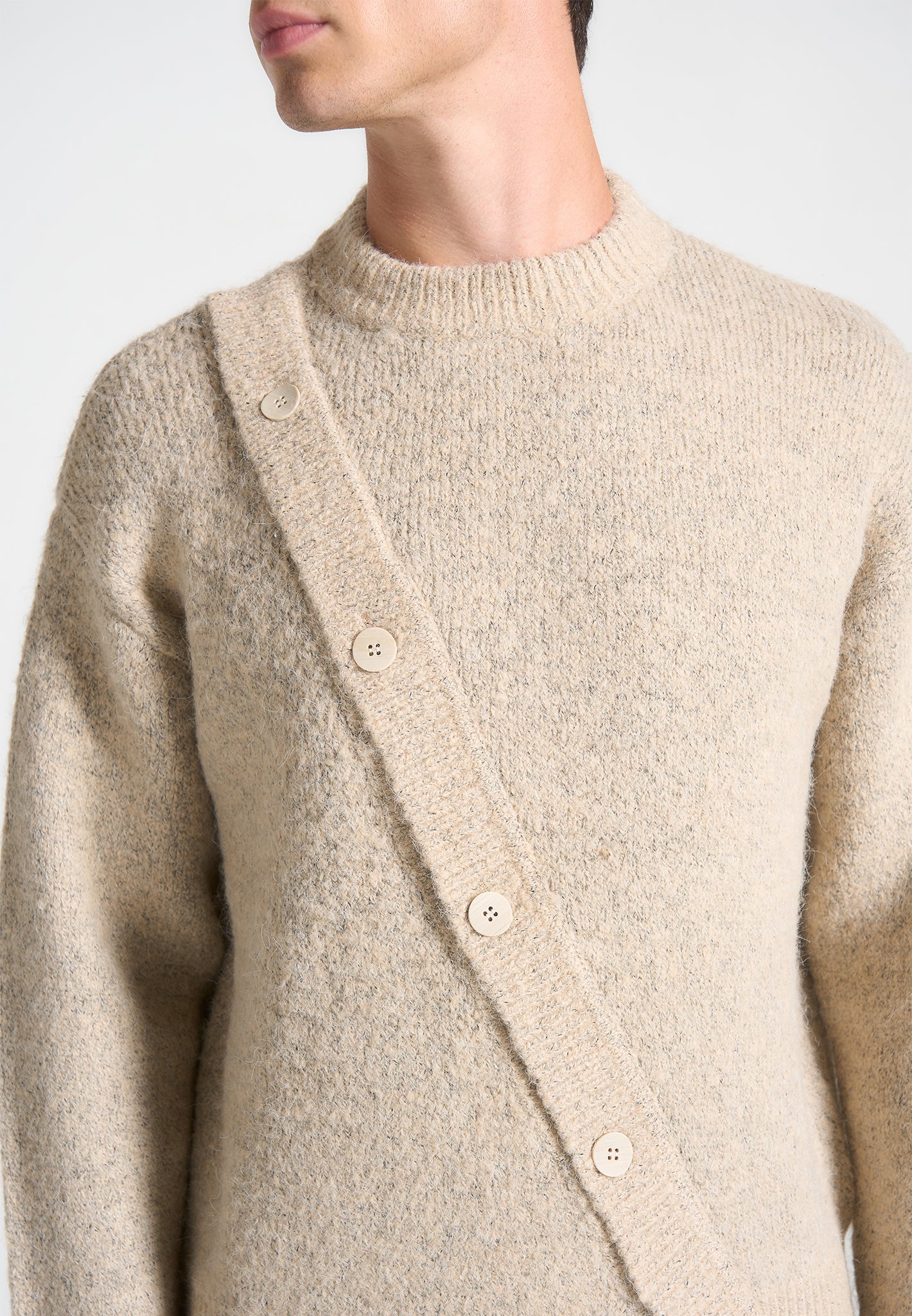 asymmetric-brushed-wool-knit-jumper-beige